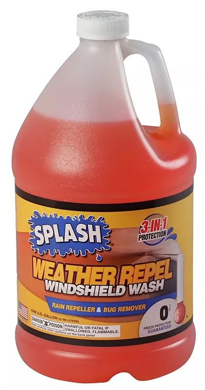 1-gallon Windshield Washer Fluid - Weather Repel For Year-round Protection