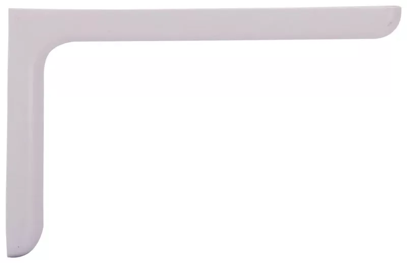 10 Inch White Powder Coated Shelf Bracket - Model 25226phl-ps