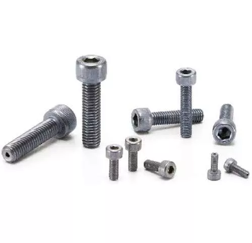 Lot of 10 SVSS-M8-20-MOS NBKSocket Head Cap Vacuum Vented Screws with Ventilation Hole - MoS2 Shot M8 length 20mm Made in Japan