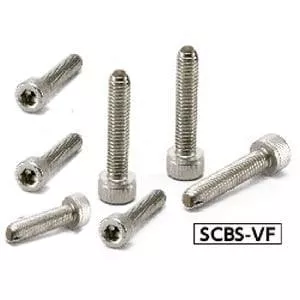 SCBS-M10-30-VF NBK Clamping Cap Vacuum Vented Screws - flat ball for Vacuum Devices Made in Japan