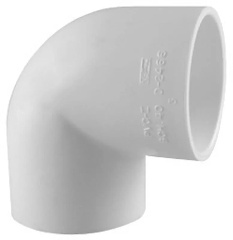 Schedule 40 1-1/4 In. Slip X 1-1/4 In. D Slip Pvc Elbow 1 Pk