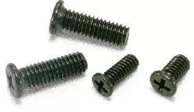 SNZ-M2-8-TBZ-NBK 8mm Length Pan Head Machine Screws for Precision Instruments