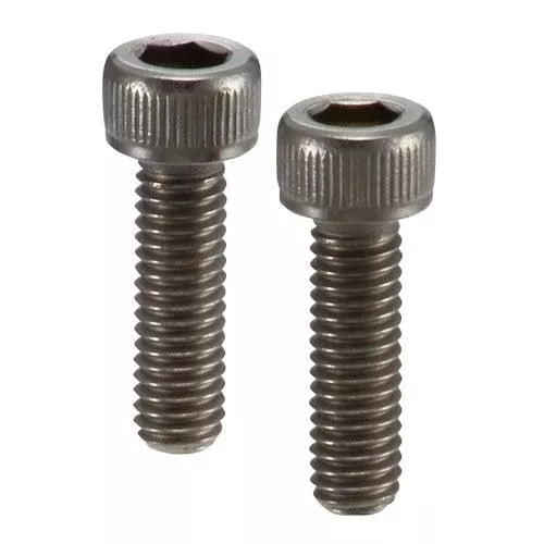 SVST-M5-16 NBK Hex Socket Head Cap Vacuum Vented Screws with Ventilation Hole - Titanium M5 length 16mm Made in Japan